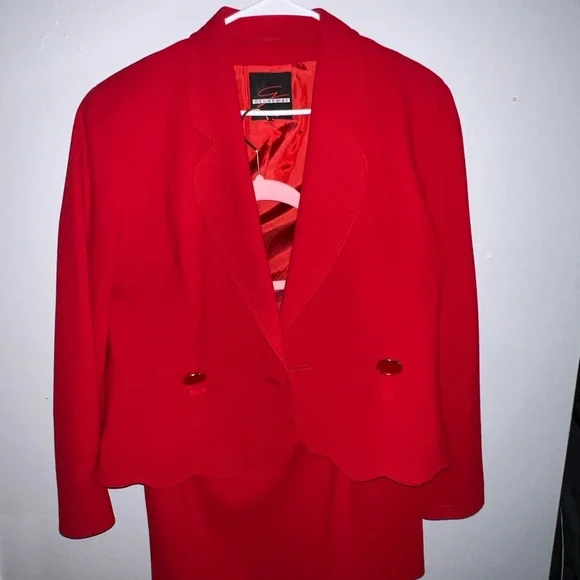Red Women's Jacket by Sag Harbor